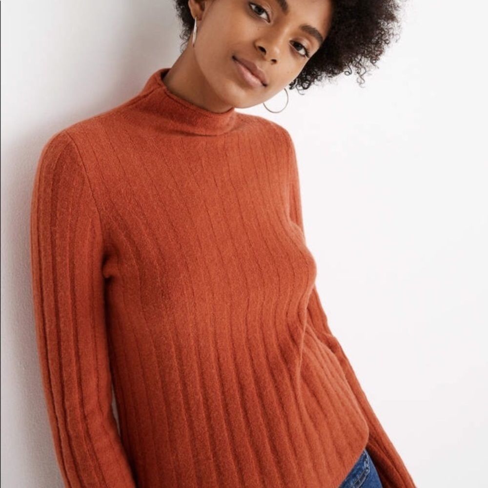 NWT Madewell Evercrest Turtleneck Sweater